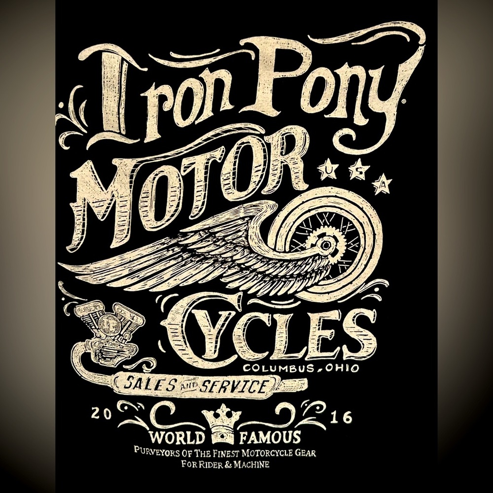 IRON PONY MOTORCYCLES tee